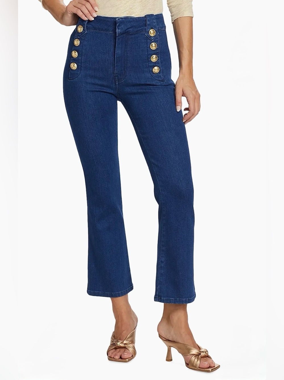 Derek Lam 10 Crosby Robertson Cropped Jeans (Size 27)